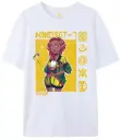 Mindset-7 T-shirt - White & Yellow design